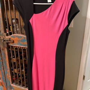Pink and Black dress
